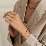 Ellen Beekmans Fijn armbandje met edelsteentjes - Antra