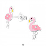 Oorstekers - Flamingo - Roze