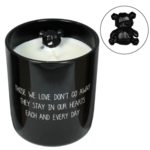 Sojakaars met beertje - Those we love don't go away. They stay in our hearts each and every day - Warm Cashmere