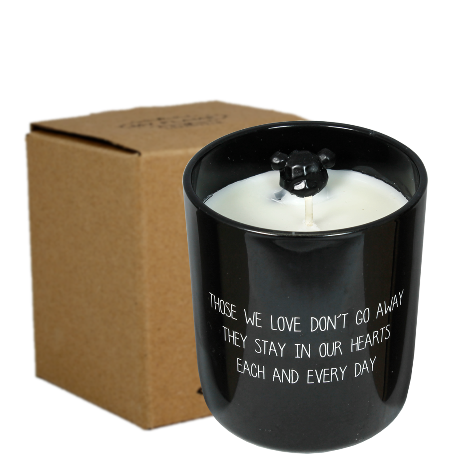 Sojakaars met beertje - Those we love don't go away. They stay in our hearts each and every day - Warm Cashmere