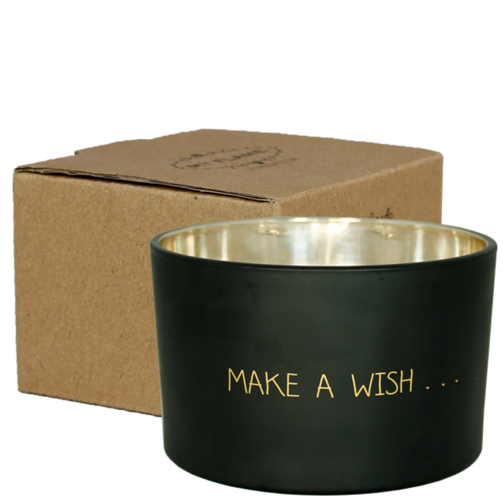 My Flame Sojakaars met 3 lonten - Make a wish - Warm Cashmere