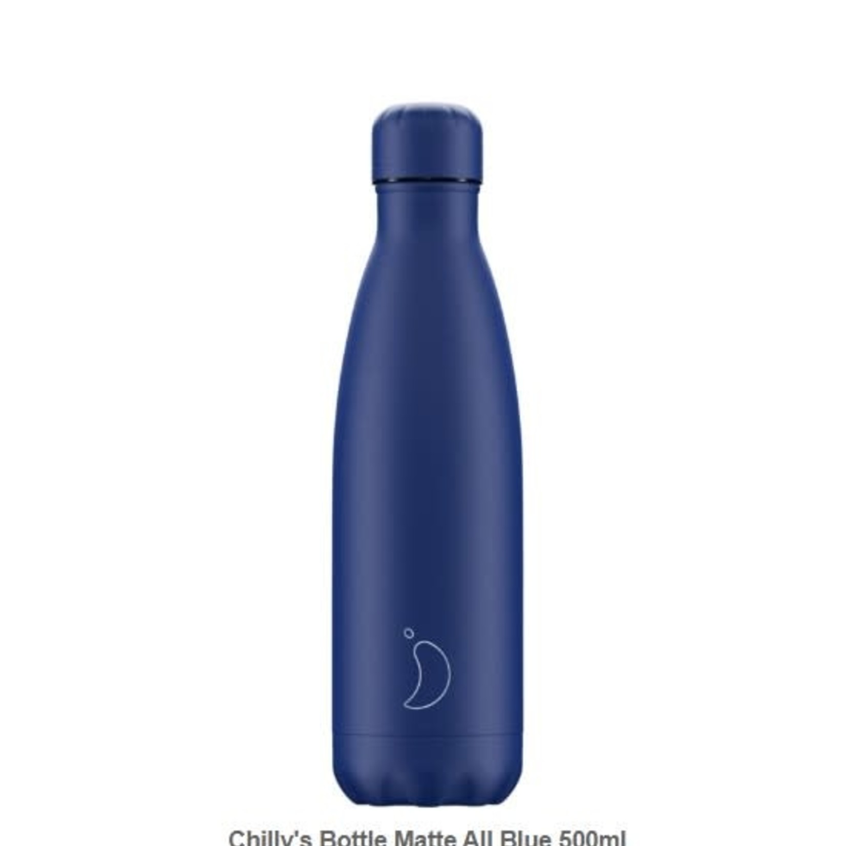 Chilly's Chilly's Bottle - Matte All Blue - 500ml