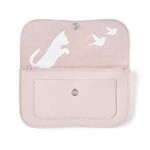 Keecie Portemonnee - Cat Chase - Medium - Powder Pink