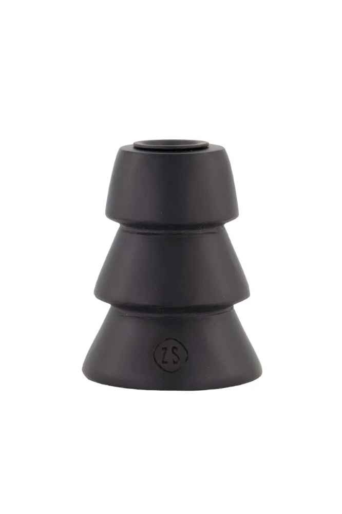 Kandelaar kerstboom Hout Zwart Small Ø5x6cm Lovely by Evi