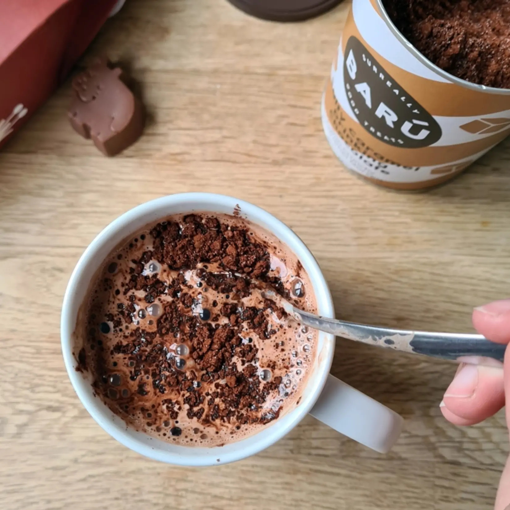 Barú Salty Caramel Drinking Chocolate - Pot 250gr