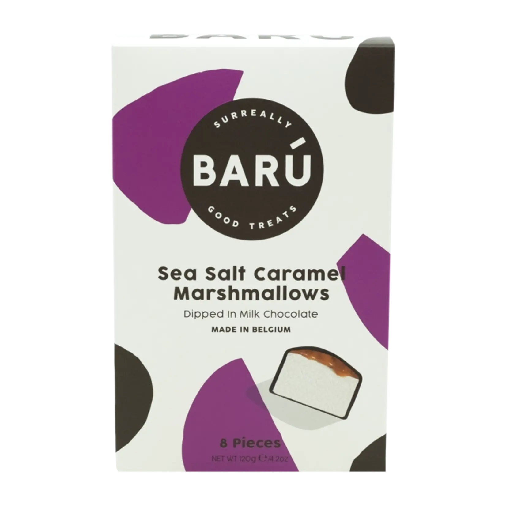 Barú Marshmallows - Milk choc & Sea Salt Caramel - 2 maten