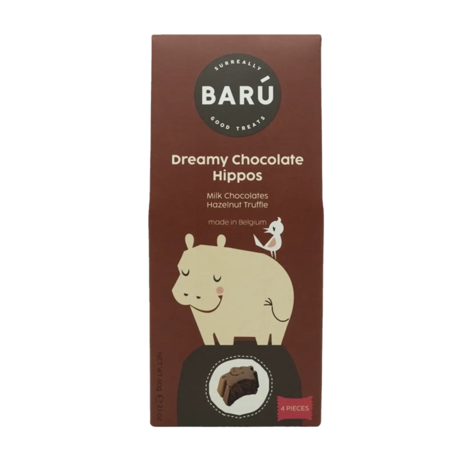 Barú Hippo - Hazelnut Truffle