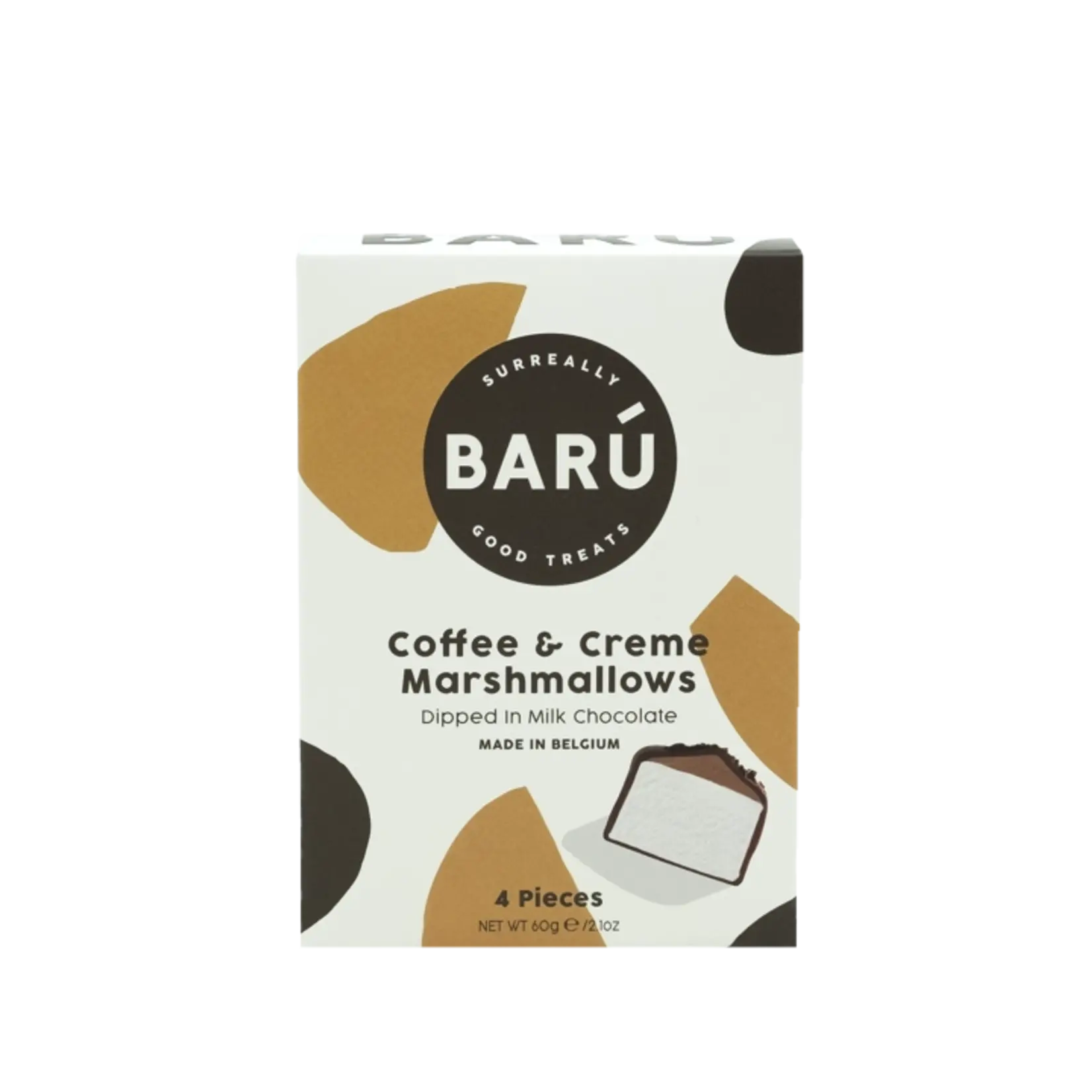 Barú Marshmallows - Coffee & Crème - klein 4st.