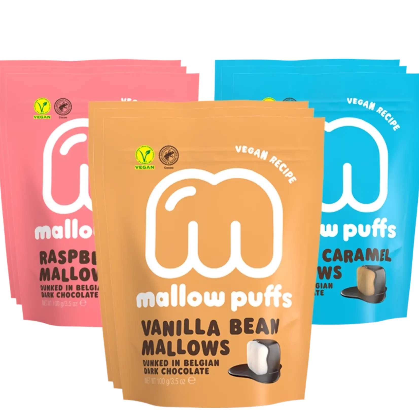 Barú Marshmallows - Mallow puffs - 3 smaken