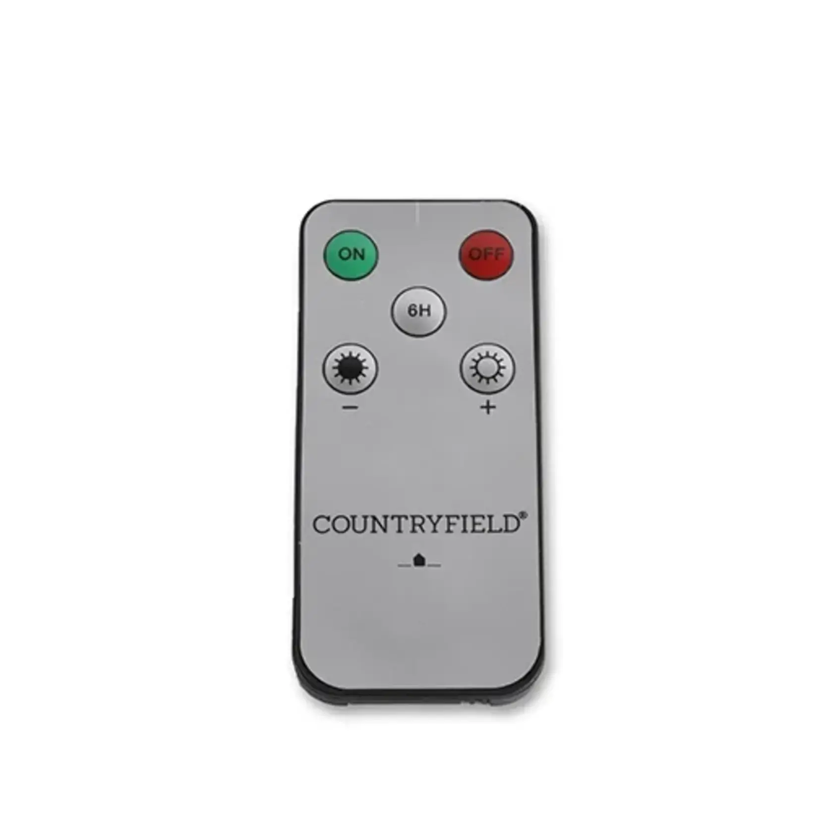 Countryfield Theelicht  -  LED - Wit - Ø3,8x4cm - Set van 2
