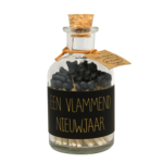 My Flame Lucifers - Flesje - Zwart - Een vlammend nieuwjaar
