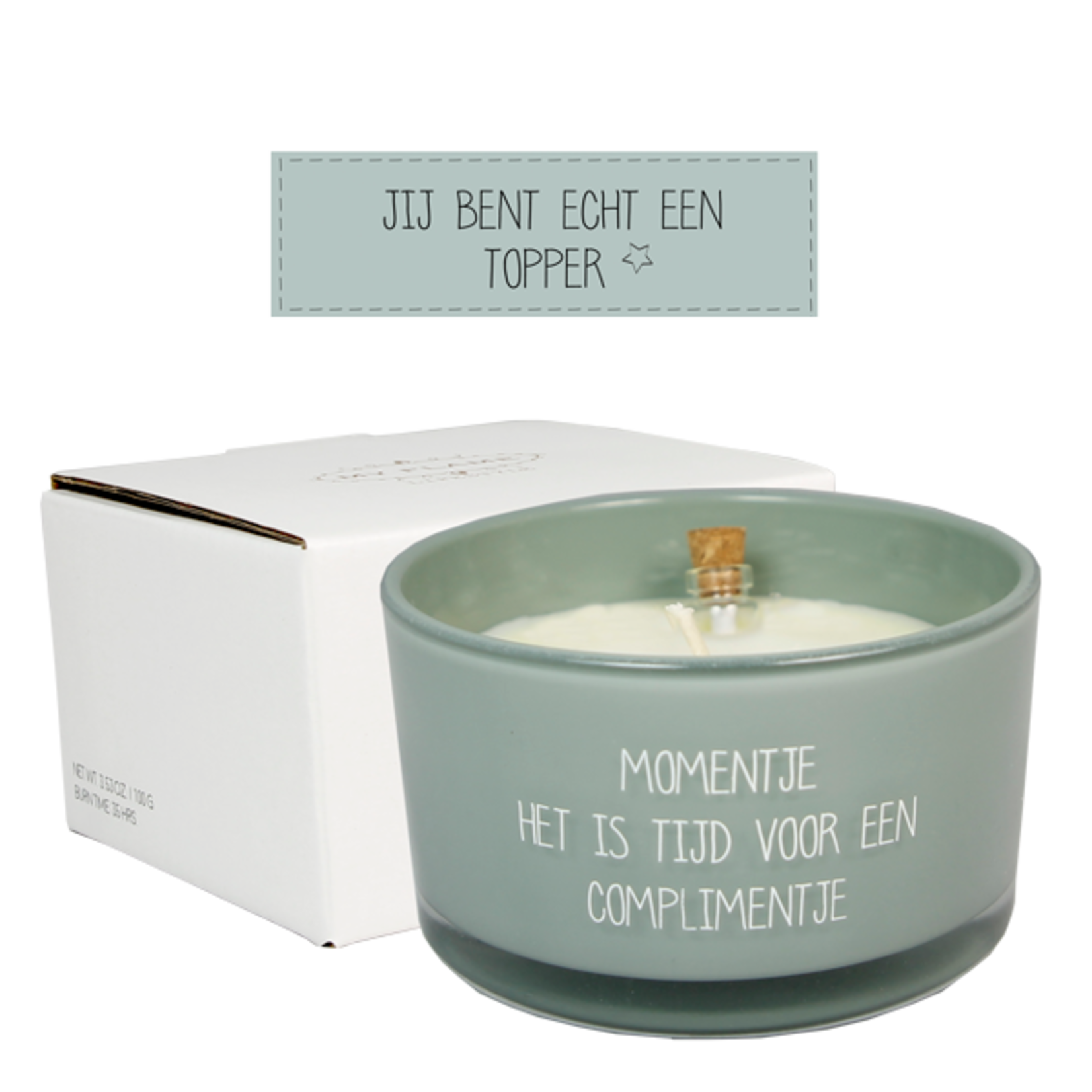 My Flame Sojakaars - Message in a bottle - Momentje... - Minty Bamboo