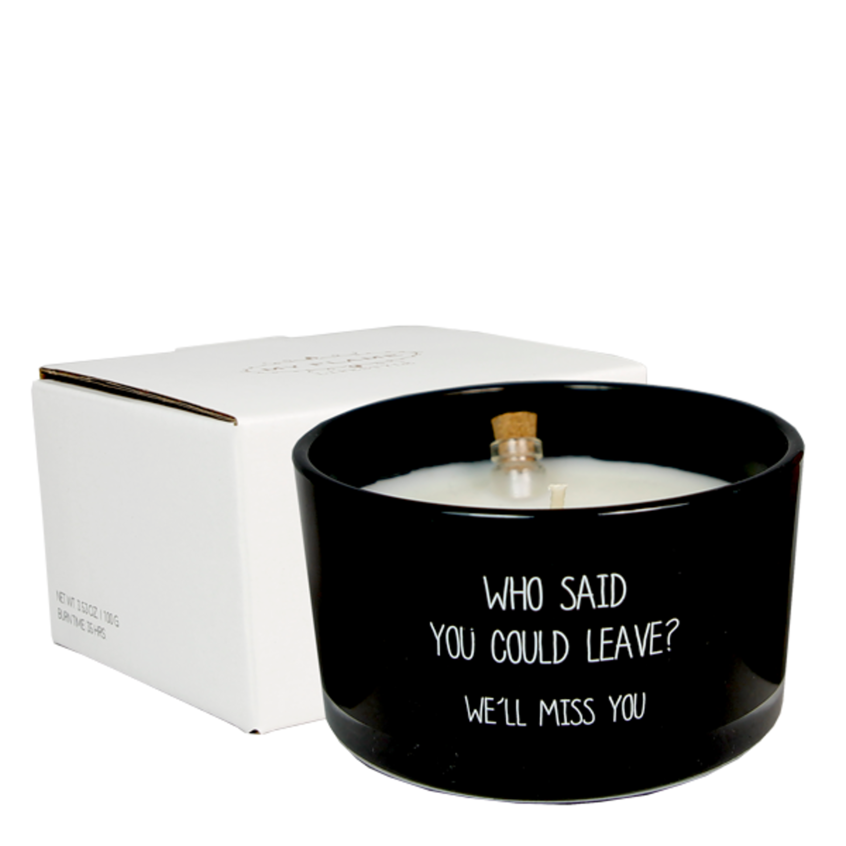 Sojakaars - Message in a bottle - Who said you could leave? - Warm Cashmere