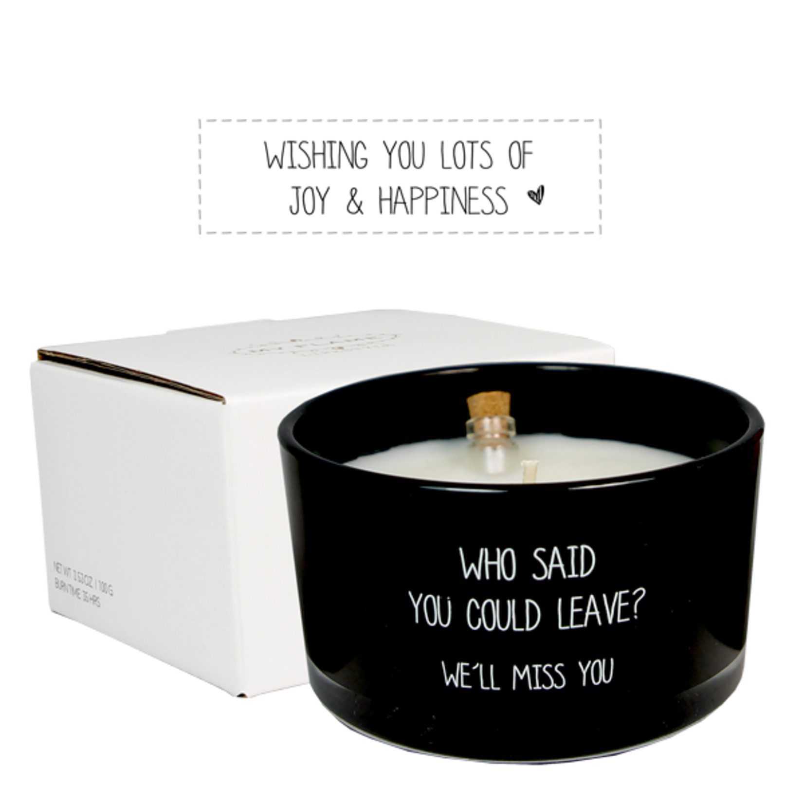 Sojakaars - Message in a bottle - Who said you could leave? - Warm Cashmere