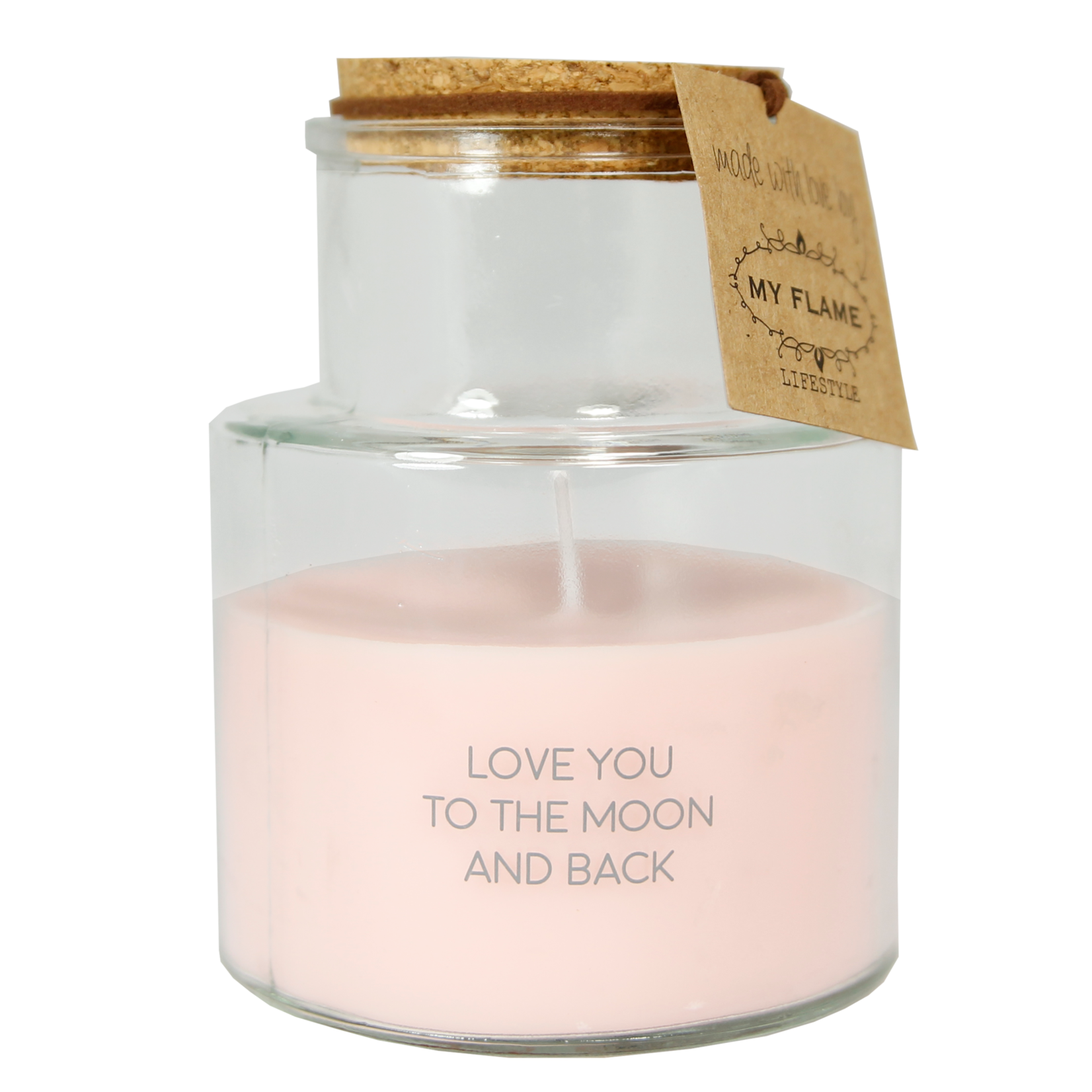 My Flame Buitenkaars - "Love you to the moon and back" - Bella Citronella