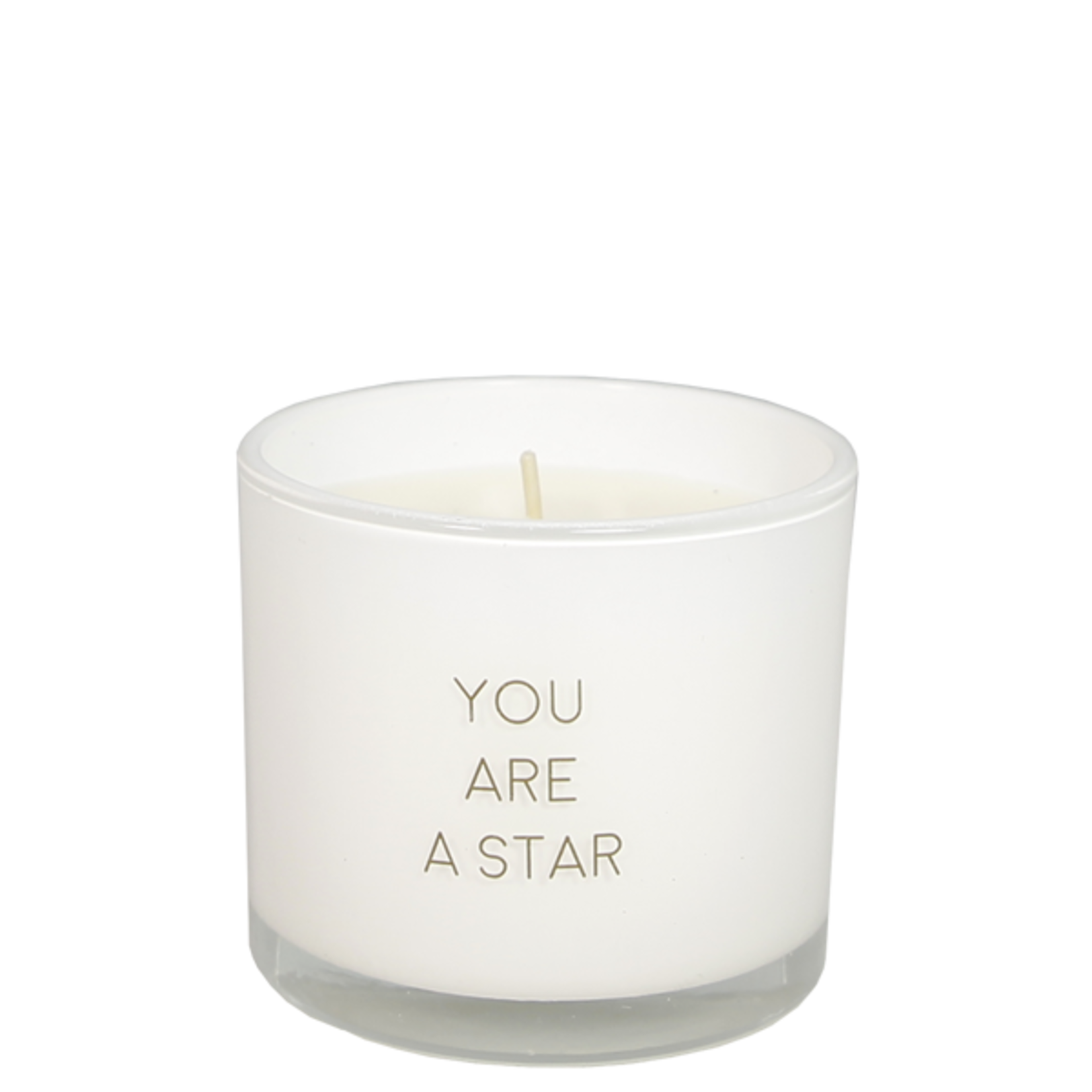 My Flame Geurkaars met wens armband - "You are a star" - Fresh cotton