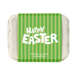 Foodconcept Eierdoosje "Happy Easter" met paaseietjes - Praliné Crunch