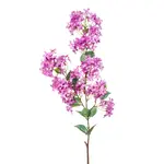 lauco Kunstbloem "Jasmijn branch" - Roze - 115cm