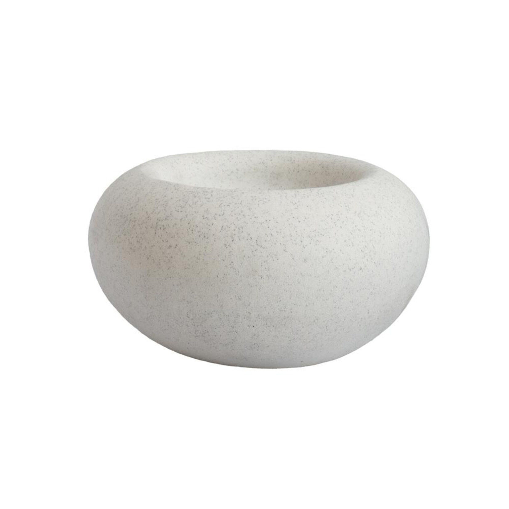 Leeff Tafelhaard "Fire Bowl"  -  Wit - 26,8 x 14,6 cm