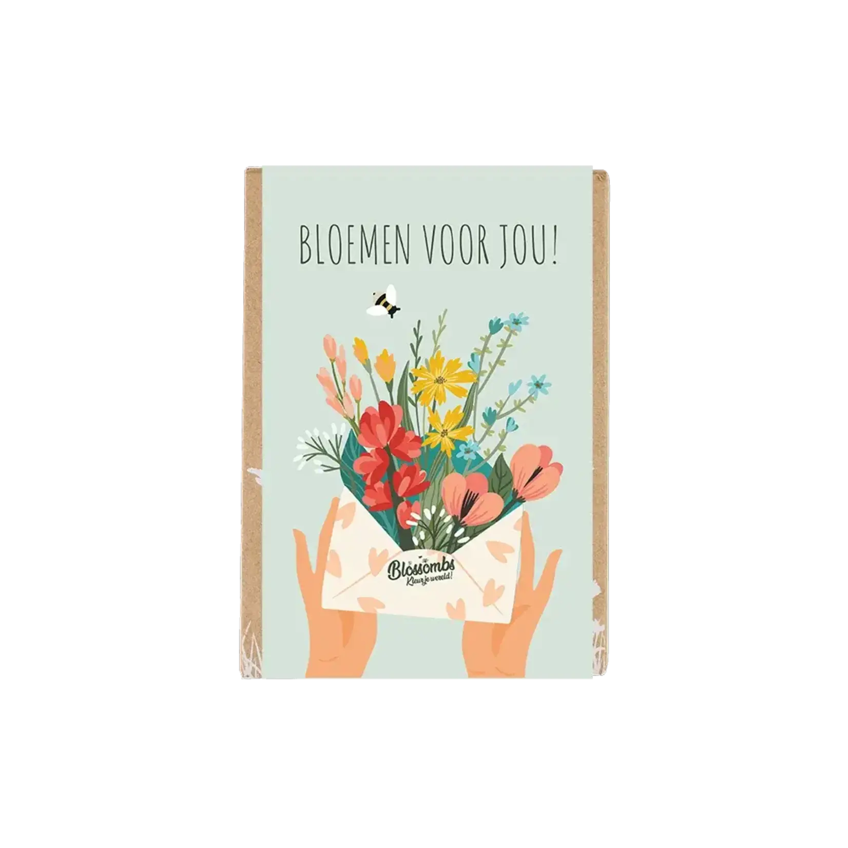 Blossombs Giftbox Mini  - Bloemen voor jou - Zaadbommetjes 4 stuks