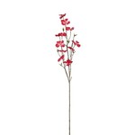 Countryfield Kunstbloem "Dogwood" tak - Fuchsia - L  102cm