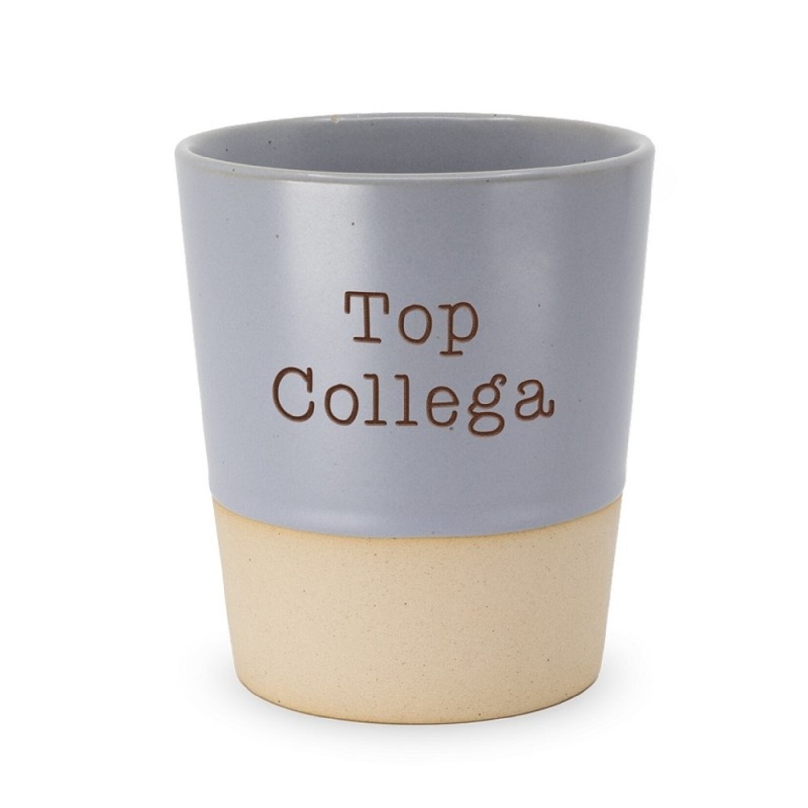 Mok "Topcollega" - Keramiek - Blauw/Beige