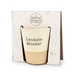 Miko Mok "Leukste moeder" - Keramiek - Naturel/Beige