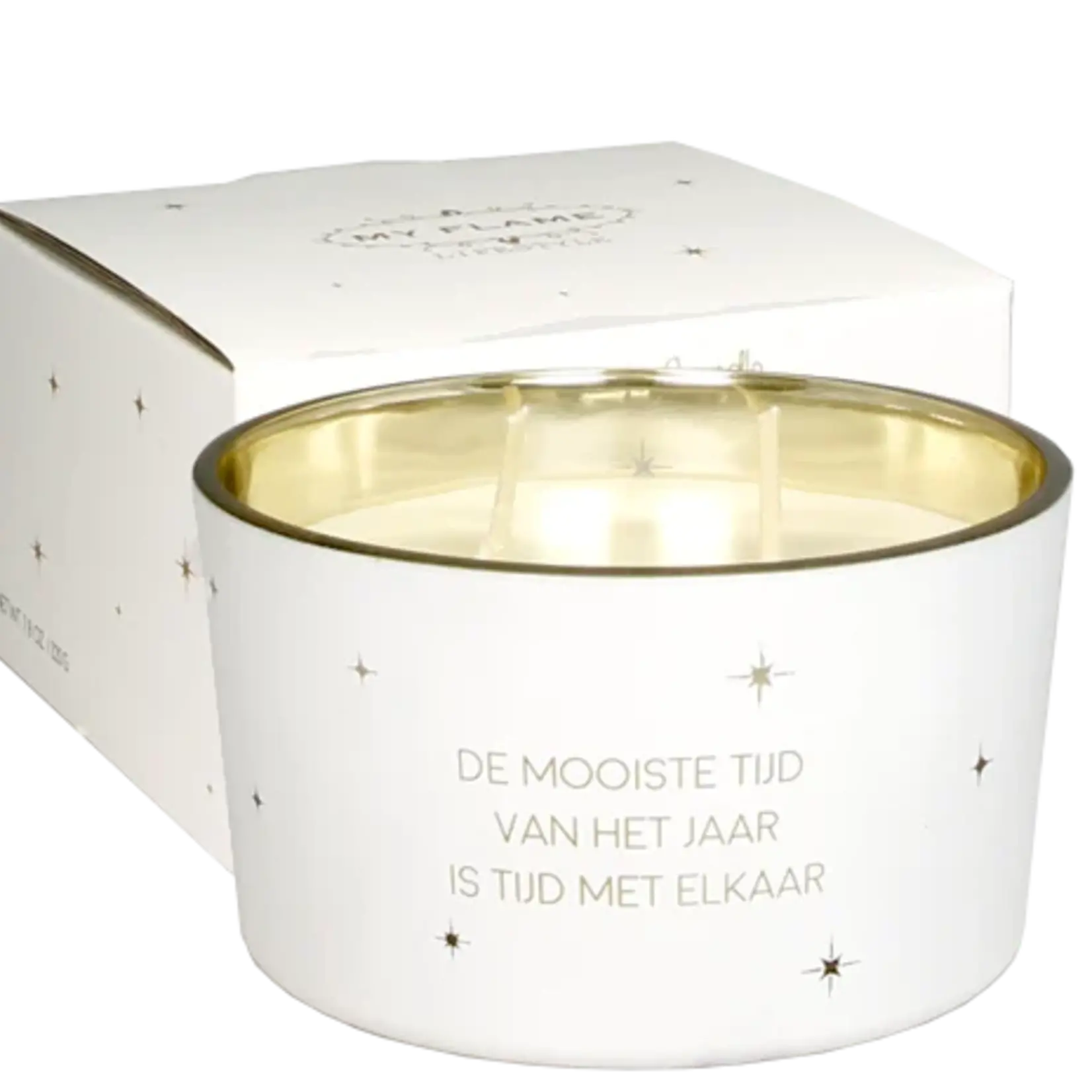 My Flame Sojakaars - De mooiste tijd van het jaar is tijd met elkaar - Winter wood