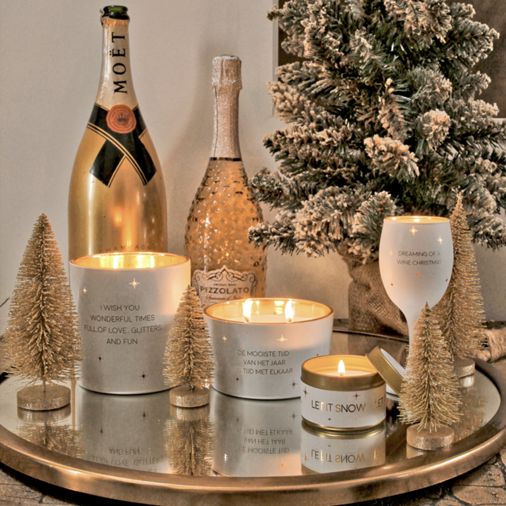 My Flame Sojakaars - De mooiste tijd van het jaar is tijd met elkaar - Winter wood