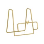 Zusss Standaard - Hartje - Metaal - Goud - 8x8cm