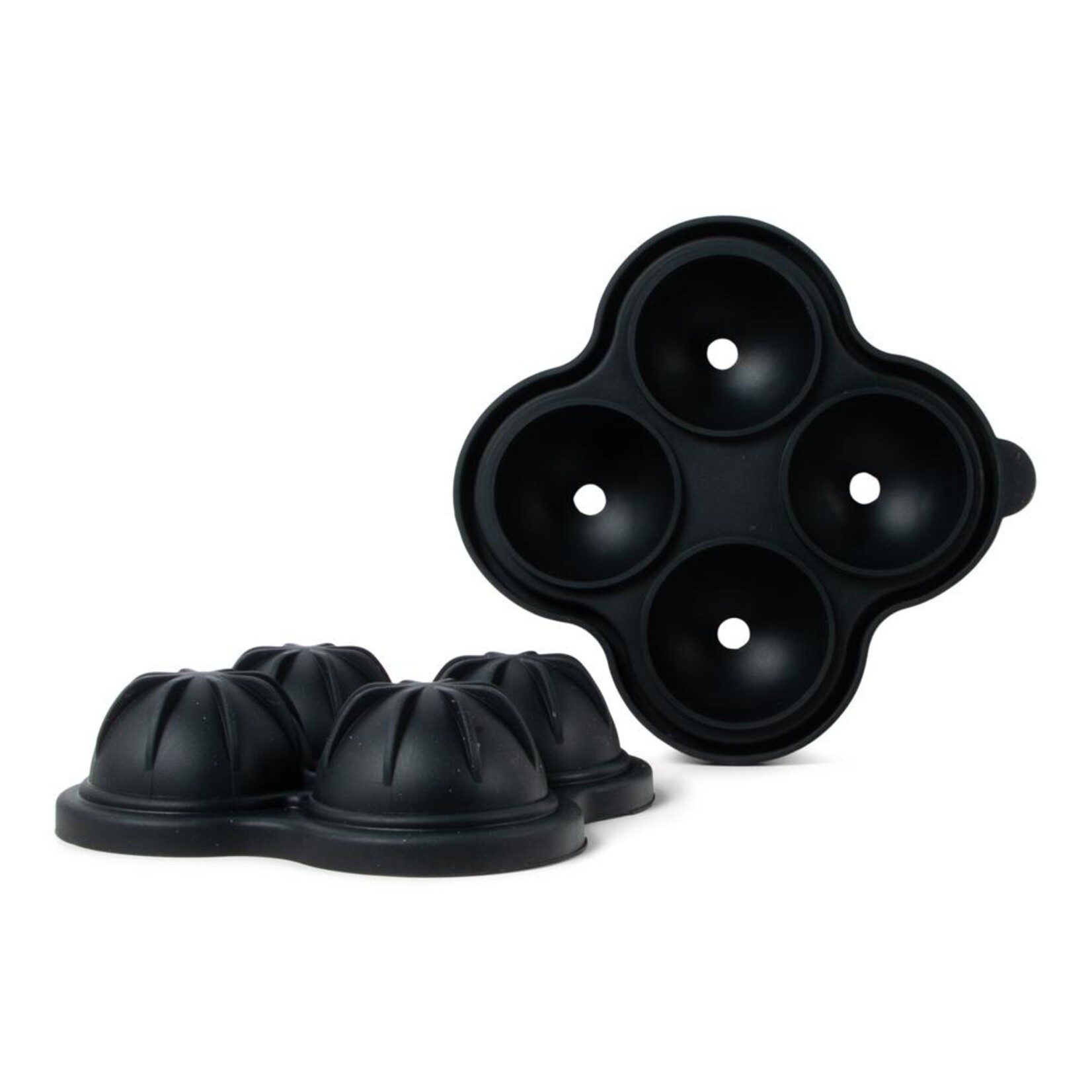IJsblokjesvom - Bollen - XL - Zwart