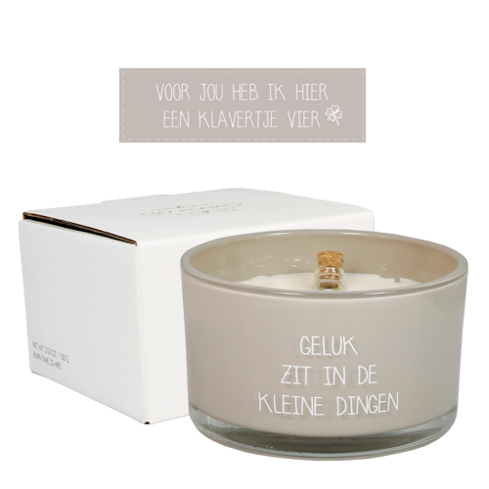 Sojakaars - Message in a bottle - Geluk zit in de kleine dingen - Fig's Delight