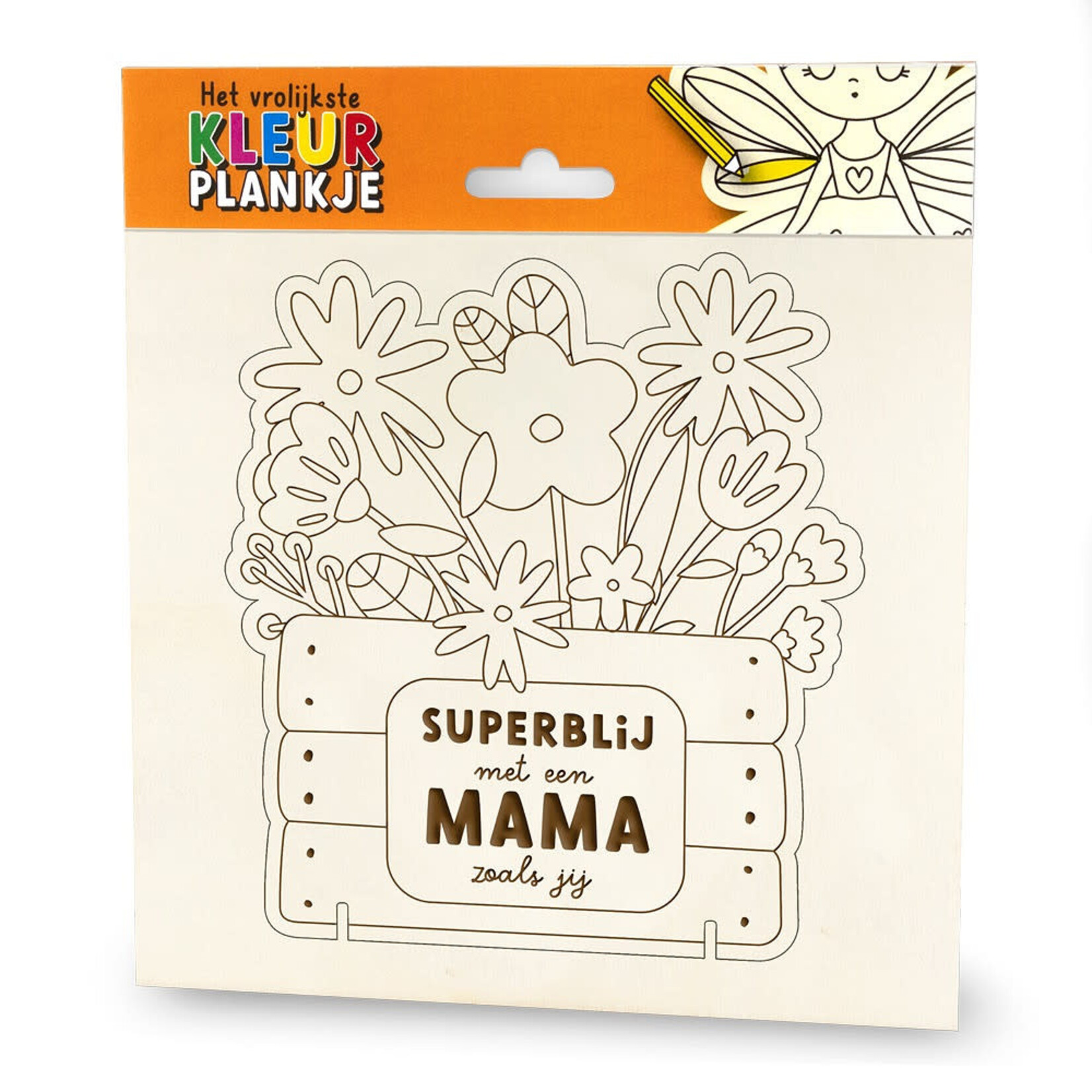 Kleurplankje - Mama