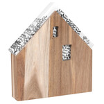 Räder Servethouder HUIS - Acaciahout - Naturel - (L) 22 x 21,5 x 4 cm