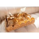 Dienblad DAVY - Zeegras - Bruin - Small