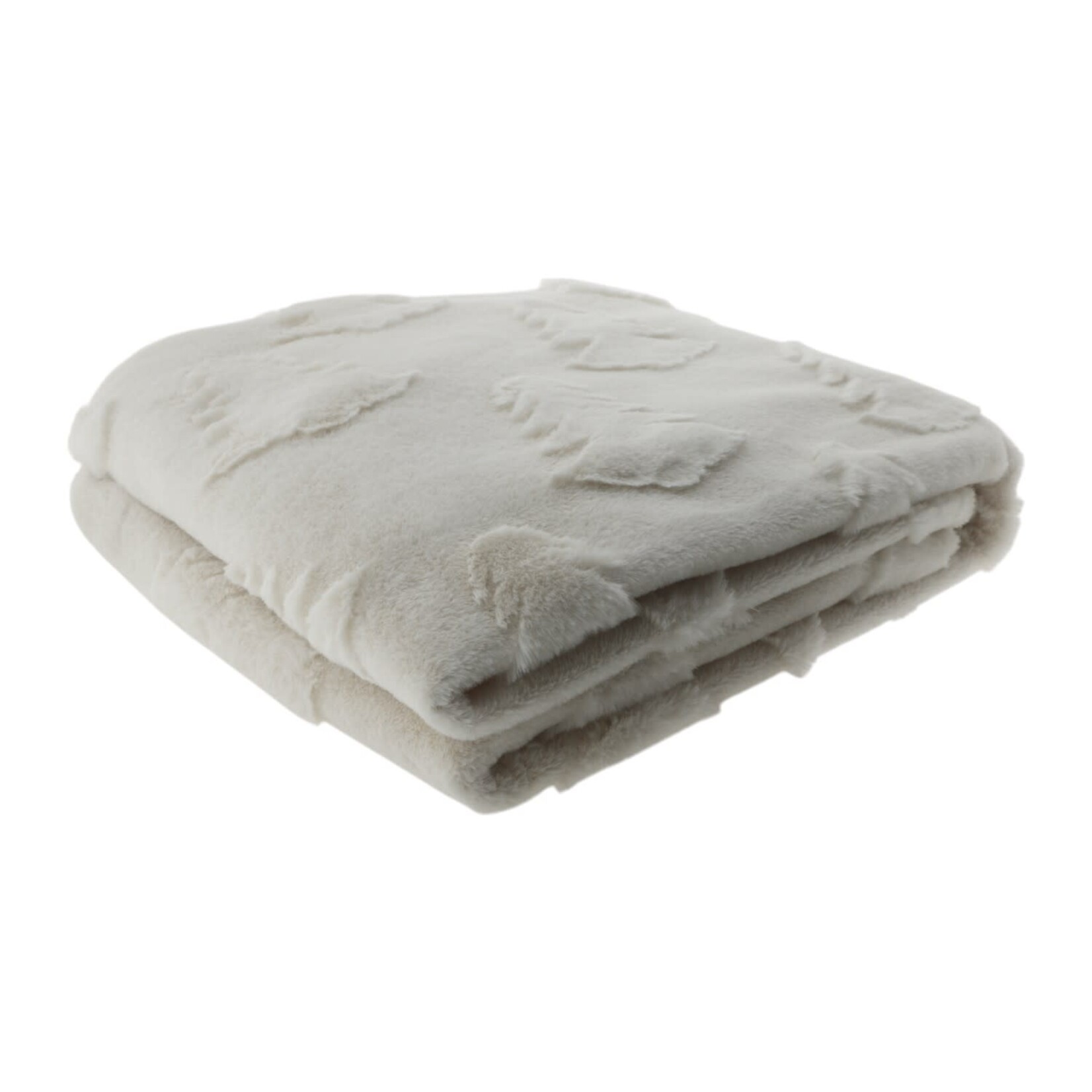 Plaid TREE - Gebroken wit