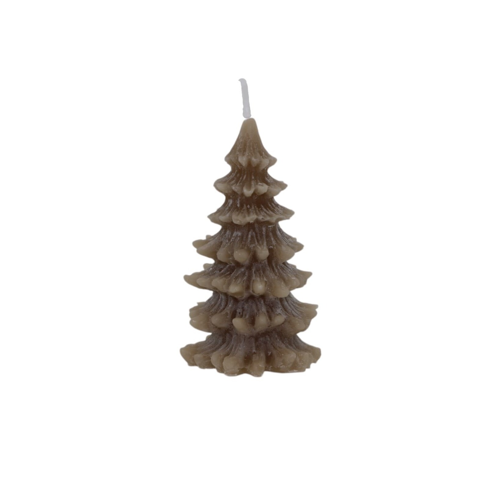 Kaars - Kerstboom JAMES - Taupe - (S)