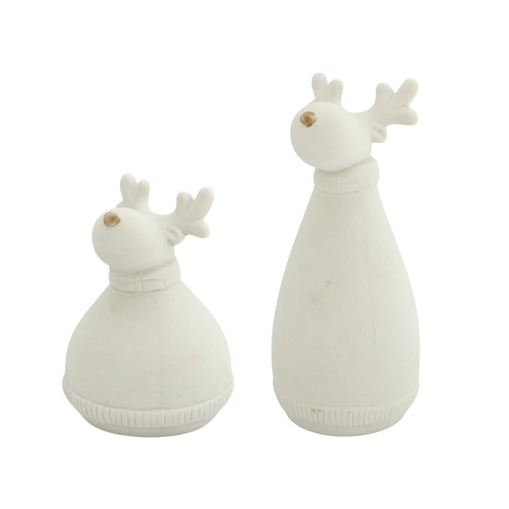 Hert BRUNO - Wit - Set van 2