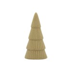 Kerstboom BOJA - Porselein - Zand - (S) 14,5 x 5 x 7cm