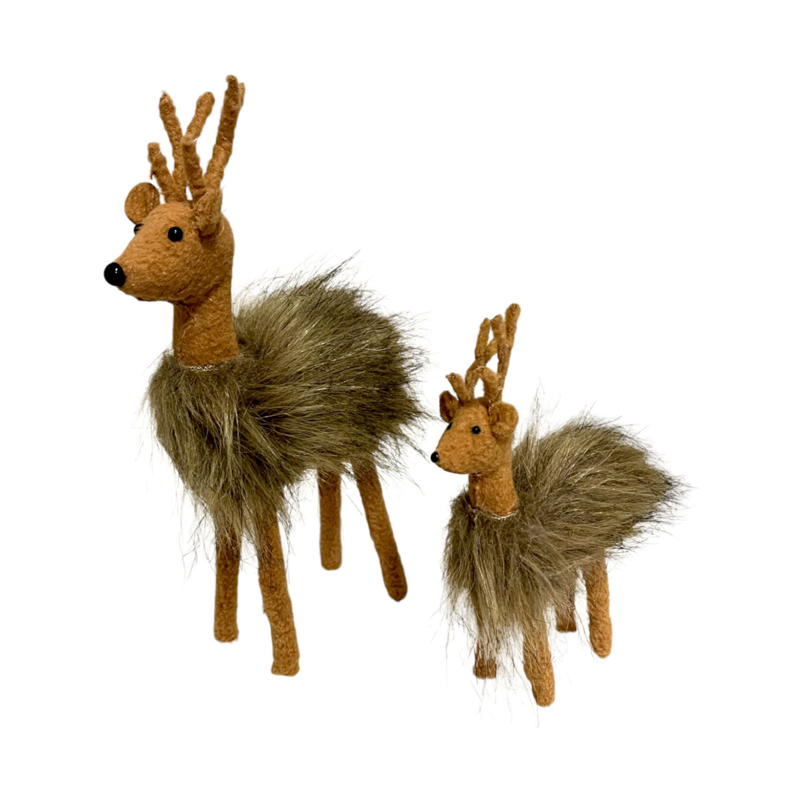 Hertjes FLYFFA - Bruin - Set van 2