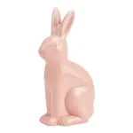 Haasje - Keramiek - Roze - 8 x 16 x 6cm