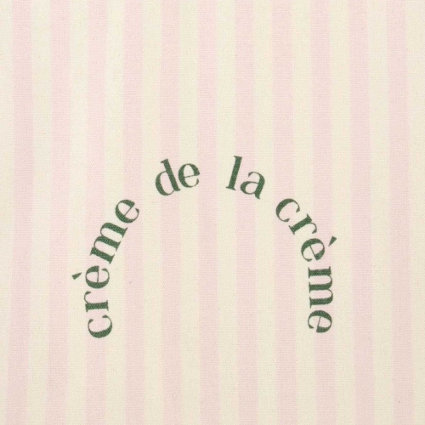 Zusss Boodschappentas "Crème de la crème" - Strepen - Lichtroze