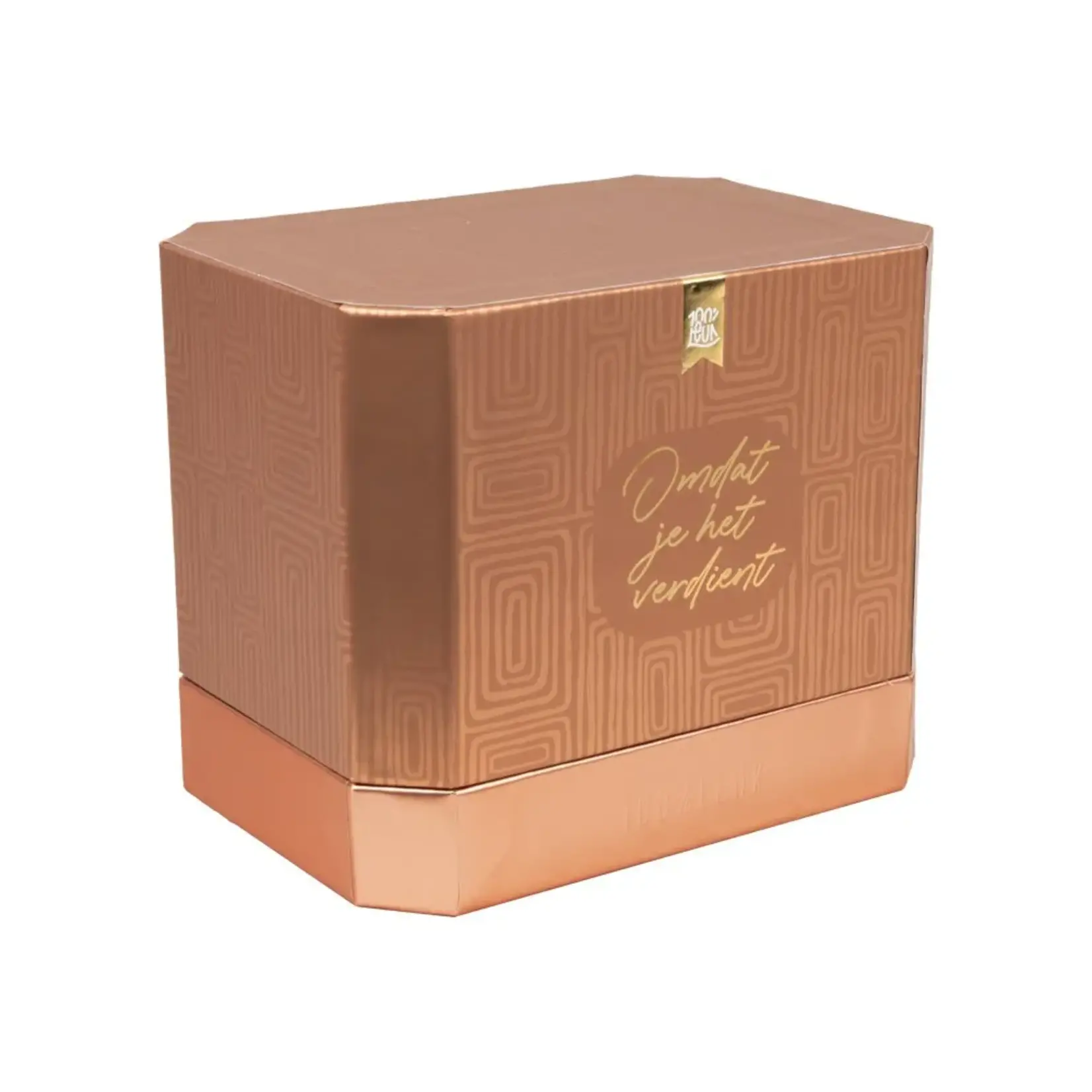 100% Leuk Cadeaupakket - Omdat je het verdient