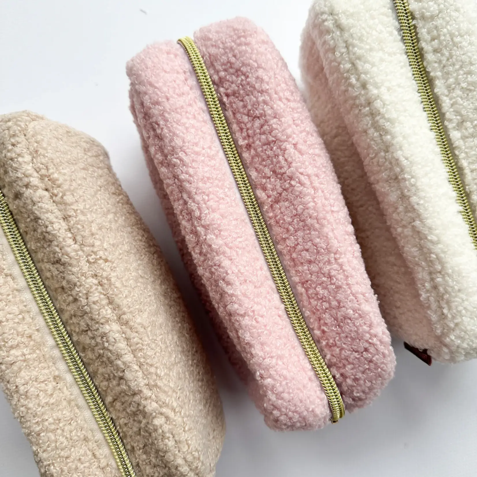Make-up tasje - Teddy - Roze - 20x11x7cm
