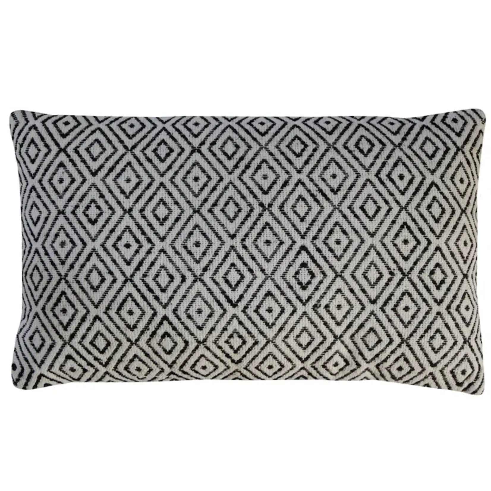 Kussen DAVE - 100% Katoen - Zwart - 50x30cm