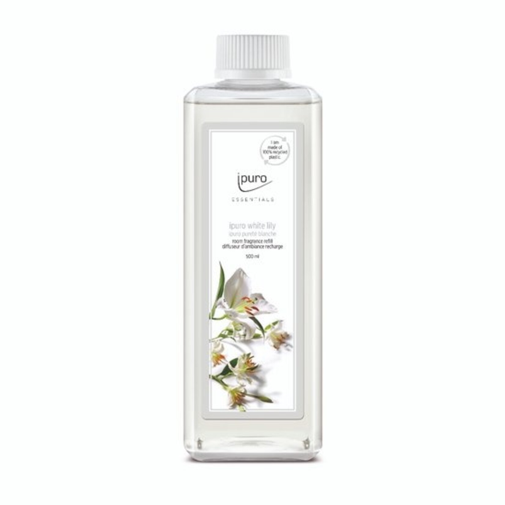 Ipuro Geurstokjes navulling - White Lily - 500ml
