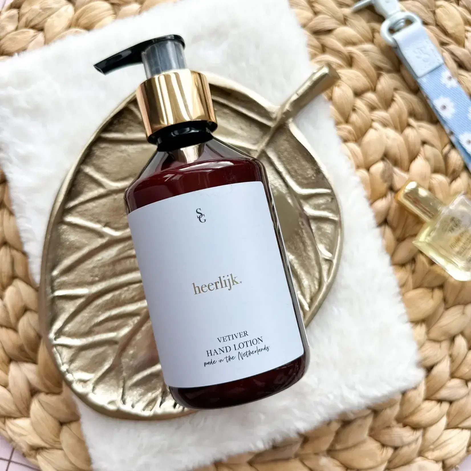 Handcrème - "Heerlijk" - Vetiver - 250ml