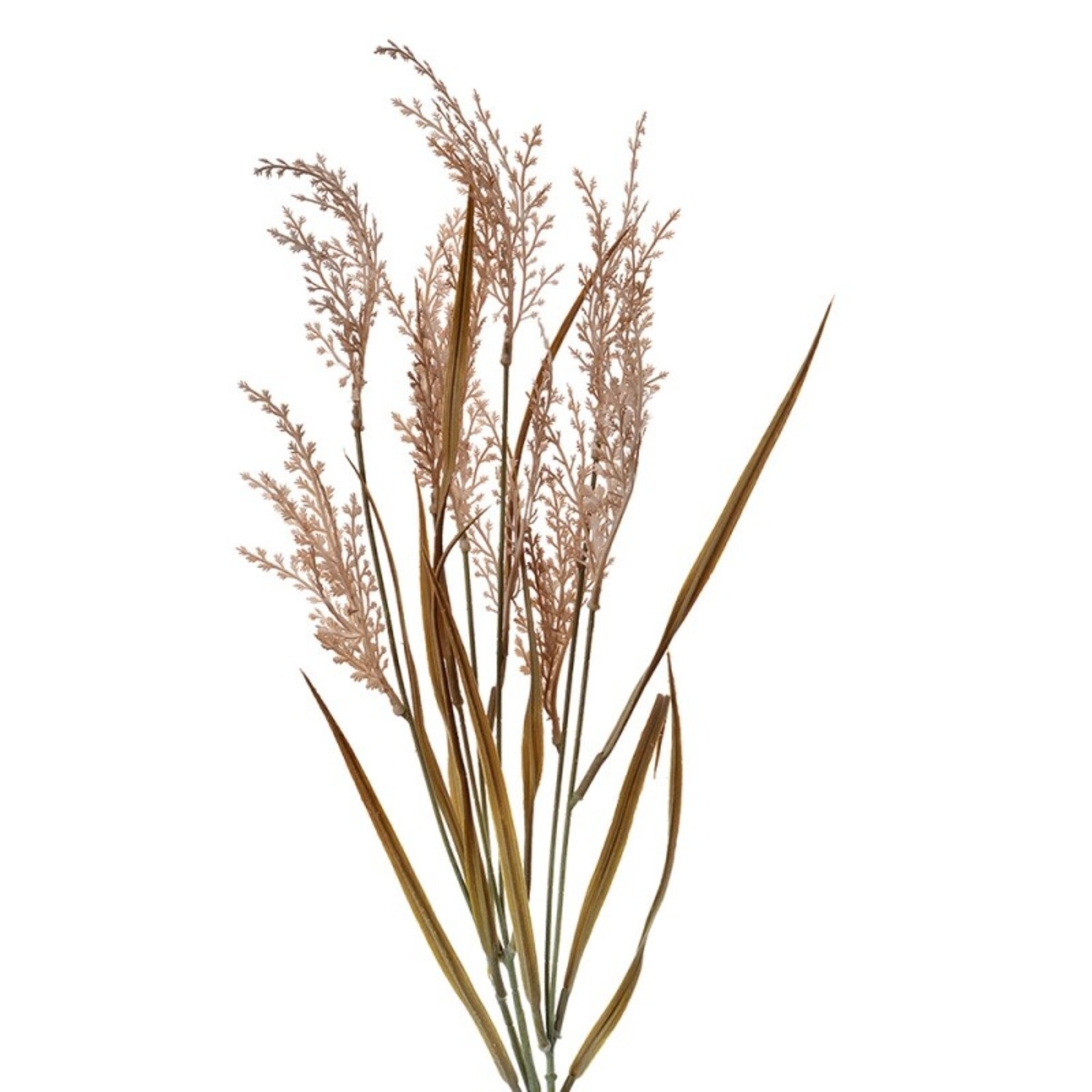 Kunstbloem - Decoratie tak - Kunststof - Bruin - 4x4x88cm