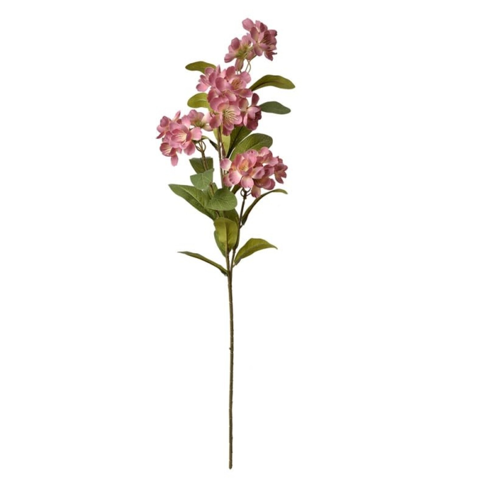 Kunstbloem - Kunststof - Roze - 17x14x70cm (6PL0344P)
