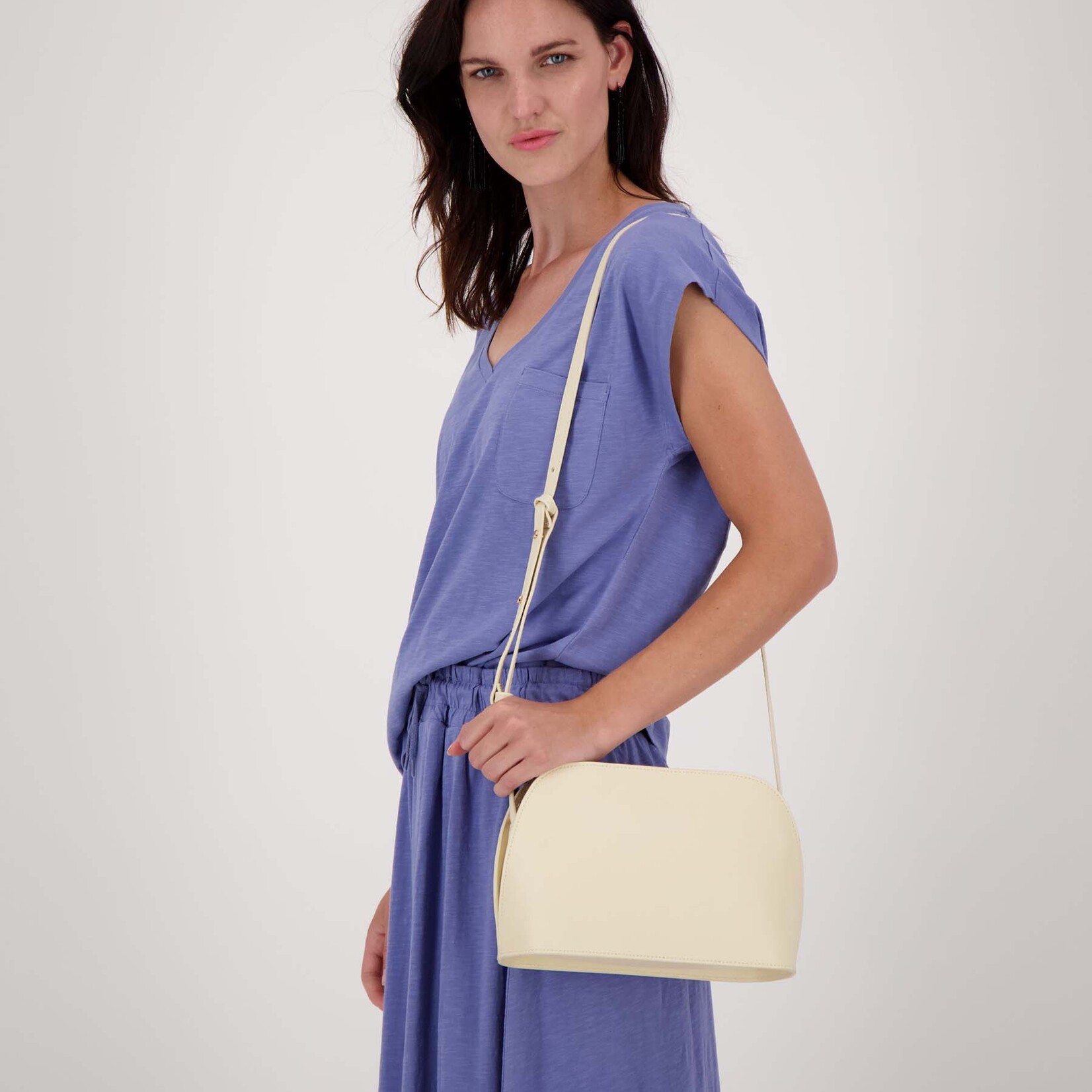 Zusss Schoudertas - PU leer - Kit - 26,5x 17x 10,5cm
